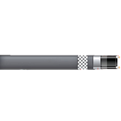 Саморегулирующийся экранированный кабель для обогрева трубы E&STec MHL24-2CR